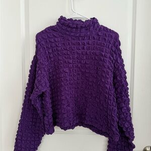 Cozy Purple Women's Sweater